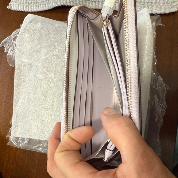 Kate Spade Lavender Wallet - Picture 4 of 7